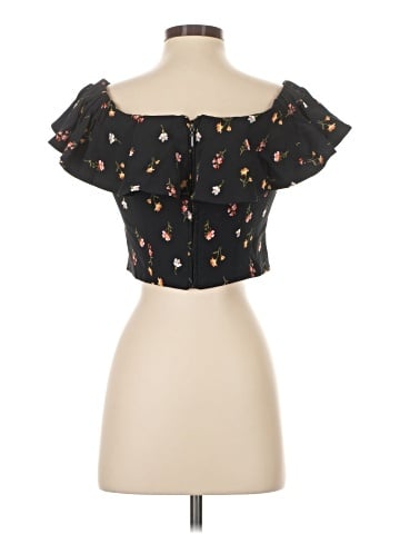 Rebecca Taylor Short Sleeve Blouse (view 2)