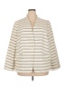 Talbots Stripes Ivory Blazer Size 22 Petite - photo 1
