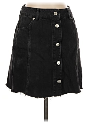 Topshop Denim Skirt (view 1)
