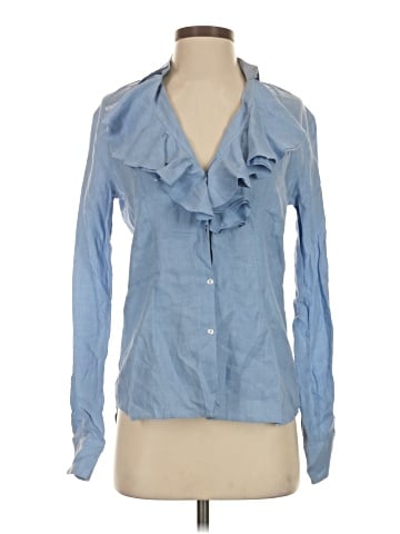 Ralph Lauren Black Label Long Sleeve Blouse (view 1)