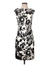 Chaps Graphic Gray Cocktail Dress Size S - photo 1