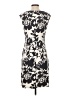 Chaps Graphic Gray Cocktail Dress Size S - photo 2