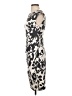 Chaps Graphic Gray Cocktail Dress Size S - photo 5