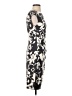 Chaps Graphic Gray Cocktail Dress Size S - photo 4