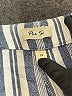 Per Se Stripes Blue Linen Pants Size 1X - photo 4