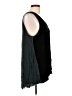 XCVI 100% Rayon Black Sleeveless Blouse Size L - photo 4
