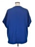 Zenana Premium Blue Short Sleeve Blouse Size XL - photo 2