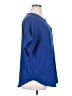 Zenana Premium Blue Short Sleeve Blouse Size XL - photo 4