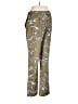 3.1 Phillip Lim 100% Silk Paisley Gold Silk Pants Size 6 - photo 2