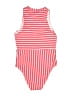 Splendid Stripes Pink One Piece Swimsuit Size M - photo 2
