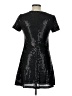 Assorted Brands Metallic Black Cocktail Dress Size 11 - 12 - photo 2