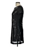 Assorted Brands Metallic Black Cocktail Dress Size 11 - 12 - photo 5
