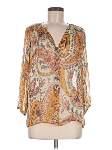 Tucker 3/4 Sleeve Blouse (view 1)