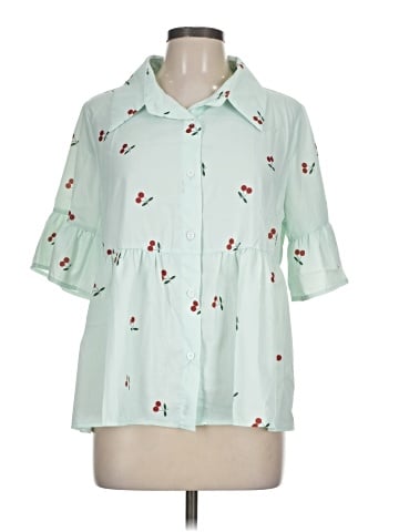 Shein Short Sleeve Blouse (view 1)