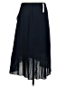 J.Crew 100% Polyester Solid Blue Formal Skirt Size S - photo 2