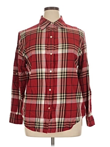 Kate Hill Long Sleeve Button-Down Shirt (view 1)