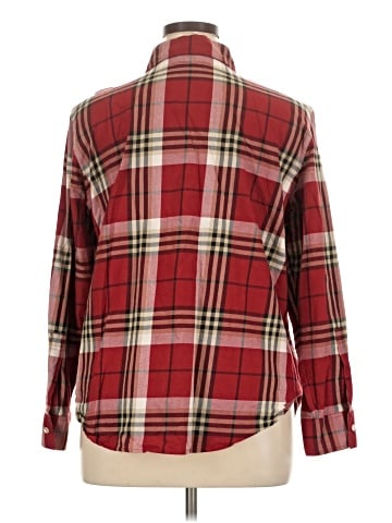 Kate Hill Long Sleeve Button-Down Shirt (view 2)
