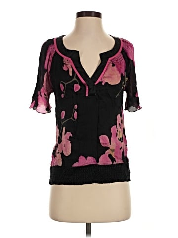 Bebe Short Sleeve Blouse (view 1)