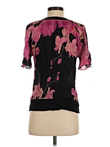 Bebe Short Sleeve Blouse (view 2)