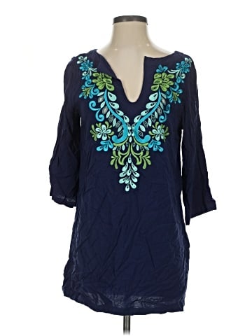 Laundry by Shelli Segal 3/4 Sleeve Blouse (view 1)