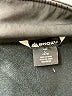 SNOZU Solid Black Brown Track Jacket Size 10 - 12 - photo 3