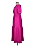 DKNY 100% Polyester Pink Casual Dress Size 6 - photo 5