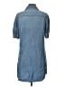 Kut from the Kloth 100% Lyocell Blue 3/4 Sleeve Button-Down Shirt Size L - photo 2