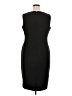 Kasper Solid Black Cocktail Dress Size 16 - photo 2