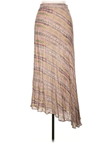Tucker Silk Skirt (view 2)