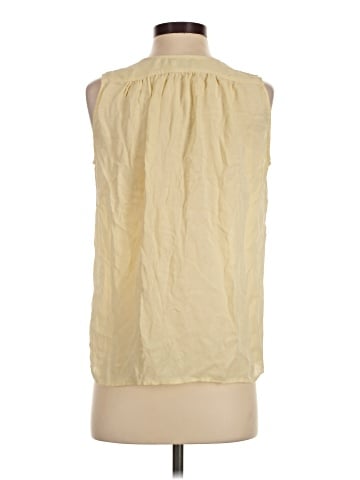 Vince. Sleeveless Silk Top (view 2)
