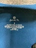 Peach Solid Blue Track Pants Size S - photo 7