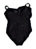 Kona Sol Hearts Black One Piece Swimsuit Size L - photo 2