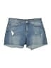 Just Black Blue Denim Shorts Size 27 waist - photo 1