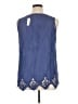 Soft Surroundings Blue Sleeveless Blouse Size XL - photo 2