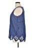 Soft Surroundings Blue Sleeveless Blouse Size XL - photo 5