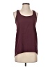 Soprano 100% Polyester Burgundy Tank Top Size S - photo 1