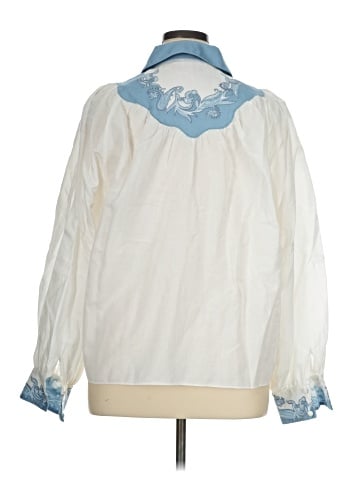 Hemant & Nandita Long Sleeve Blouse (view 2)