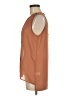 Elodie 100% Polyester Brown Sleeveless Blouse Size M - photo 5