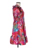 Sugarlips 100% Cotton Paisley Red Cocktail Dress Size M - photo 4