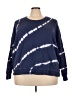 Athleta Tie-dye Blue Pullover Sweater Size 3X - photo 1