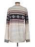 P.J. Salvage Print White Pullover Sweater Size S - photo 2