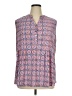 Westport Pink Sleeveless Blouse Size 1X - photo 1
