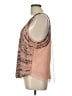 Anthropologie 100% Polyester Brown Sleeveless Blouse Size L - photo 5
