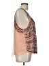 Anthropologie 100% Polyester Brown Sleeveless Blouse Size L - photo 4