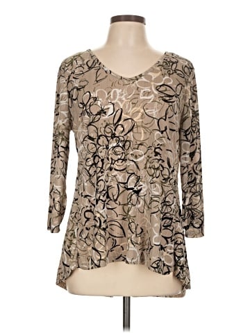 Dana Buchman 3/4 Sleeve Blouse (view 1)