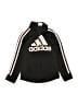 Adidas 100% Polyester Black Track Jacket Size 6 - photo 1