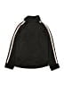 Adidas 100% Polyester Black Track Jacket Size 6 - photo 2