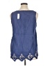 Soft Surroundings Blue Sleeveless Blouse Size XL - photo 2