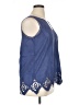 Soft Surroundings Blue Sleeveless Blouse Size XL - photo 4