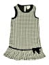 Rare Editions Houndstooth Black Dress Size 6X - photo 1